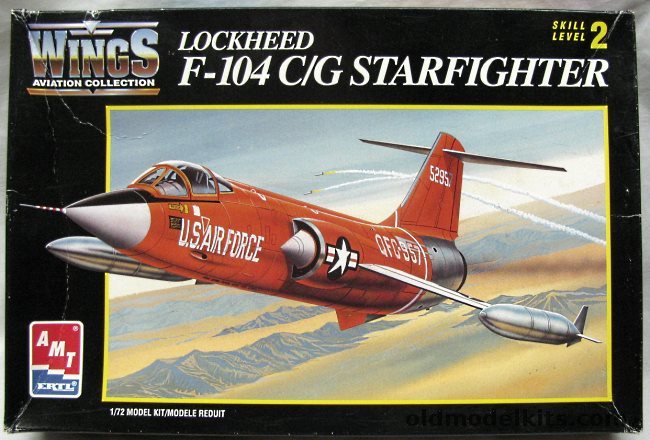 AMT 1/72 F-104C/G Starfighter - USAF Drone Target / Luftwaffe Last Flight Anniversary / Last Canadian CF-104, 8759 plastic model kit